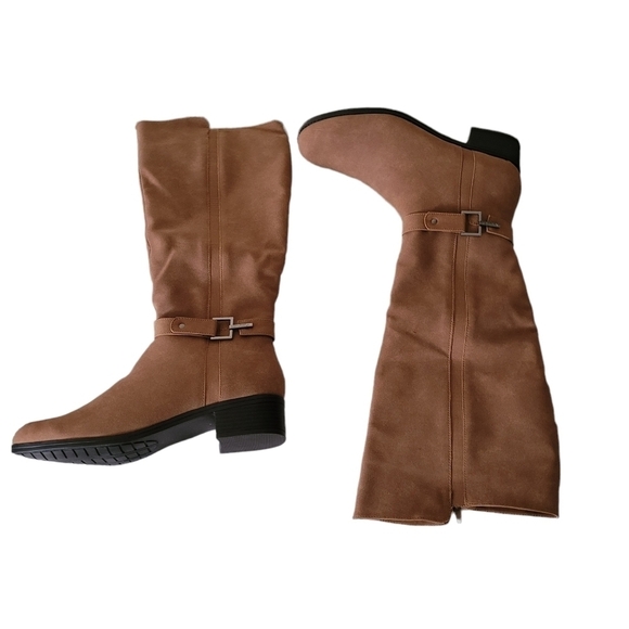 NAUTICA Minetta Tan Knee High Riding Boot Size 10 - Picture 5 of 13